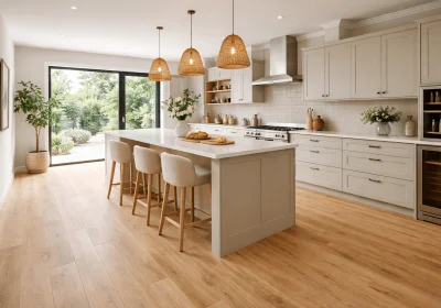 Modern Kitchen and Wooden Flooring1