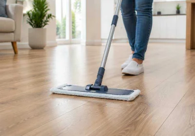 Cleaning Laminate Flooring in a Modern Home