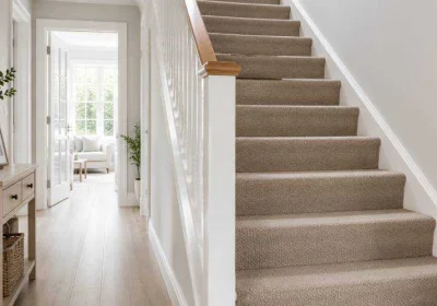 Durable Twist Pile Carpet for Stairs